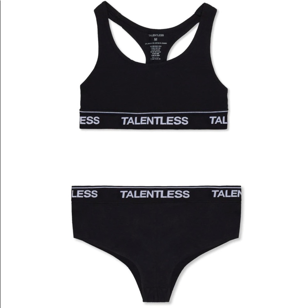 Talentless bra and underwear set